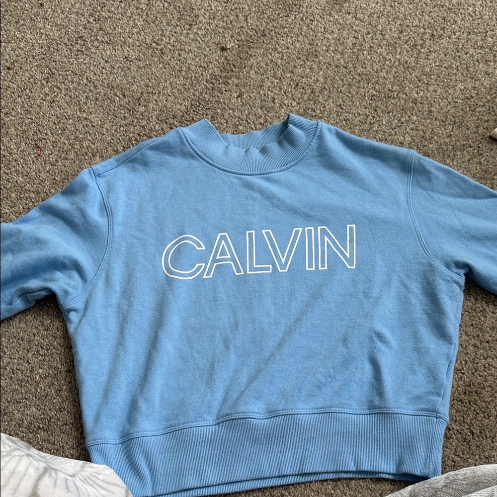 Calvin Klein Performance Light Blue Pullover